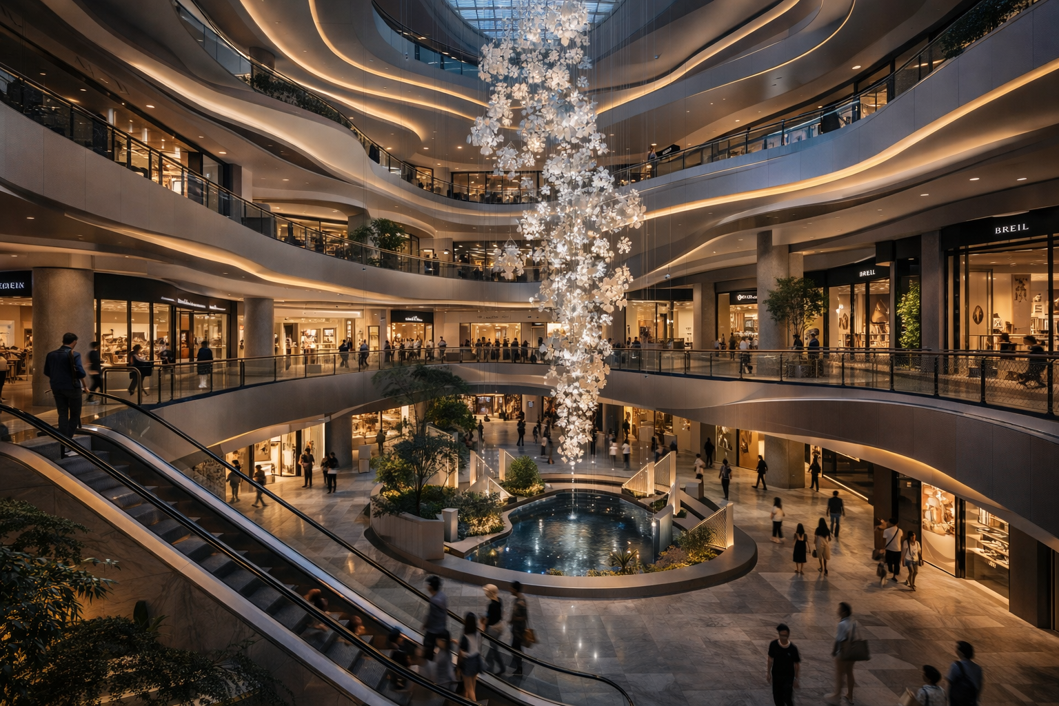 商業施設＆公共スペース